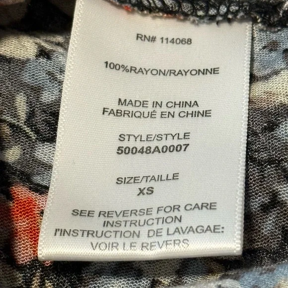 Ten Sixty Sherman Black Floral Midi Dress - Picture 10 of 10